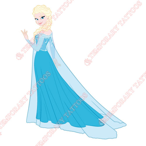 Frozen Customize Temporary Tattoos Stickers NO.3315
